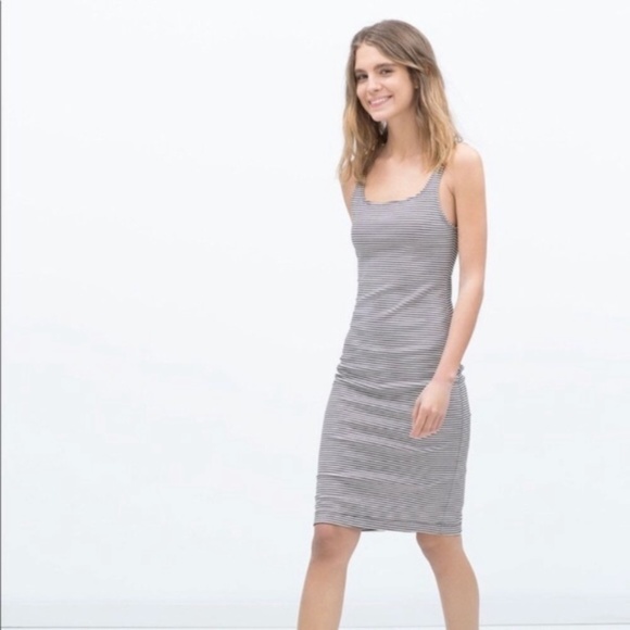 zara striped bodycon dress Zara | Dresses | Zara Trafaluc Striped Bodycon Dress M